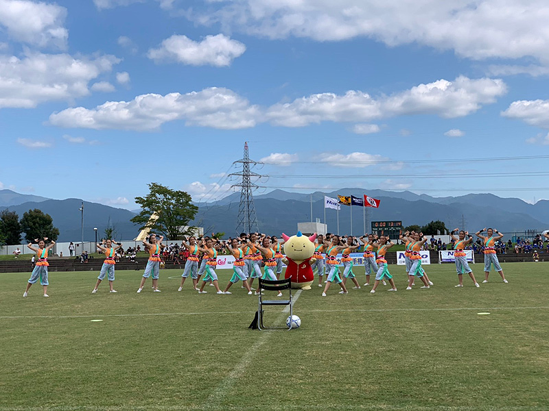 9 14 日東シンコー杯19 U 10福井県少年サッカー選手権大会 しあわせあふれる福井県 のマスコットキャラクター はぴりゅうと Dinoはぴねすオフィシャルホームページ