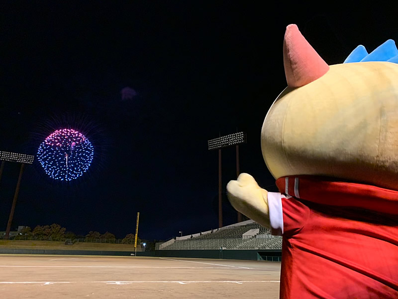 10 31 Onefukui Fireworks 日野川花火大会 しあわせあふれる福井県のマスコットキャラクター はぴりゅうと Dinoはぴねすオフィシャルホームページ