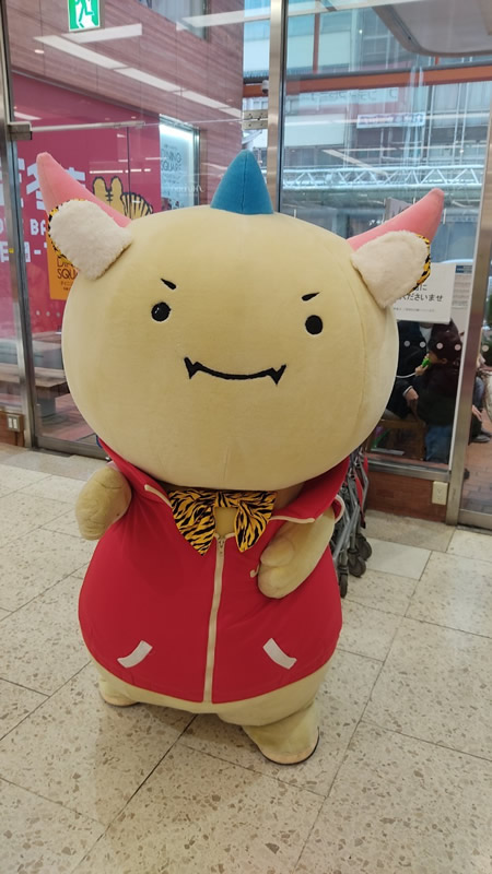 1/1 西武福井店初売り！ | しあわせあふれる福井県のマスコット